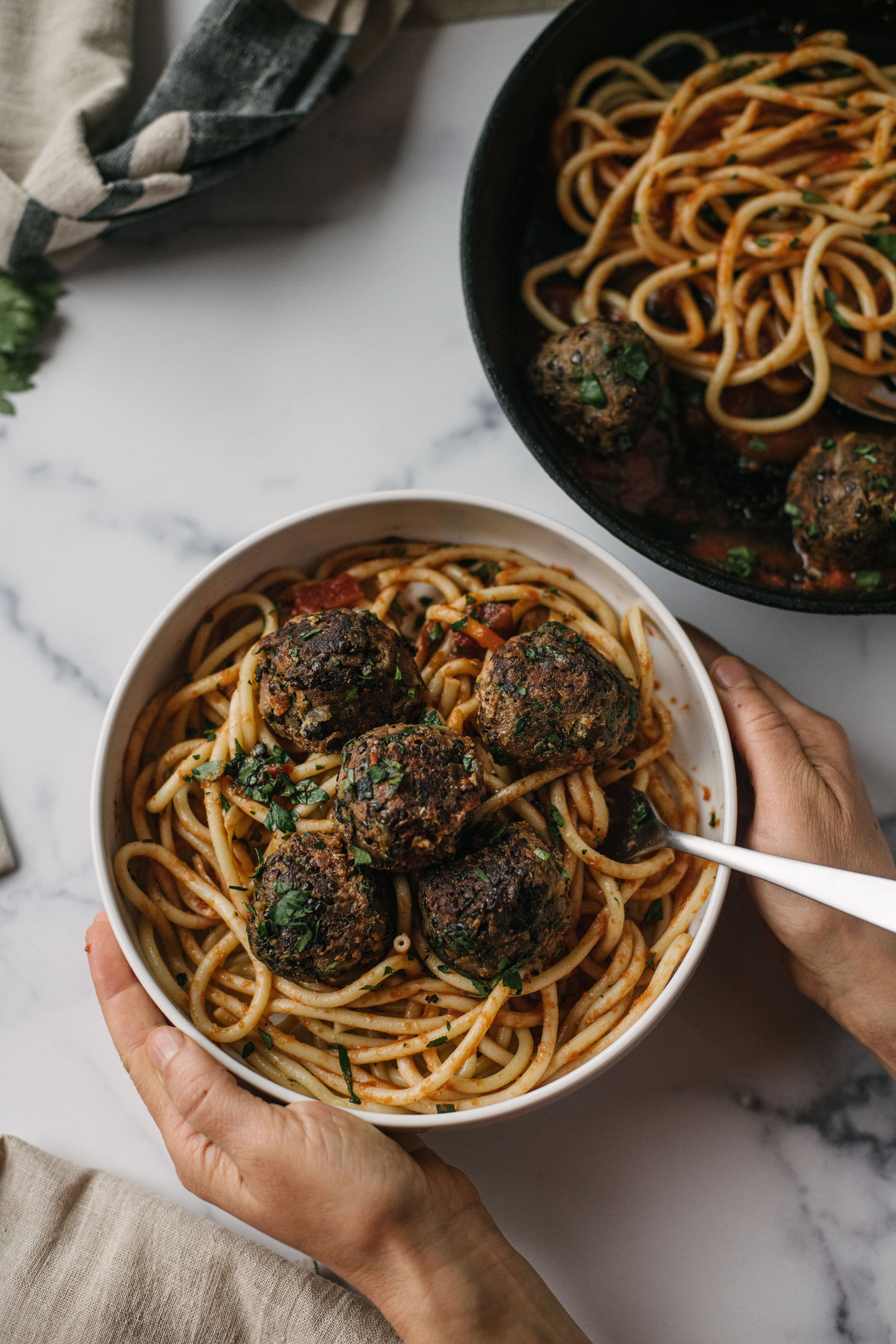 Sweet Potato Teff Meatballs for the Teff Company