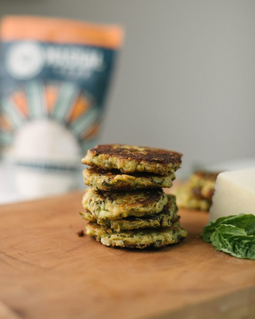 Zucchini Ricotta Fritters