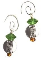 Circle Droplet Earrings