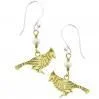 Cardinal Earrings
