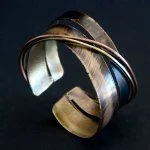 Brass Chance Meeting Cuff