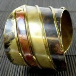 Brass Serenity Cuff