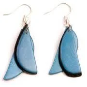 Tagua Chip Earrings
