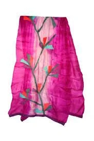 Silk and Felted Scarf
