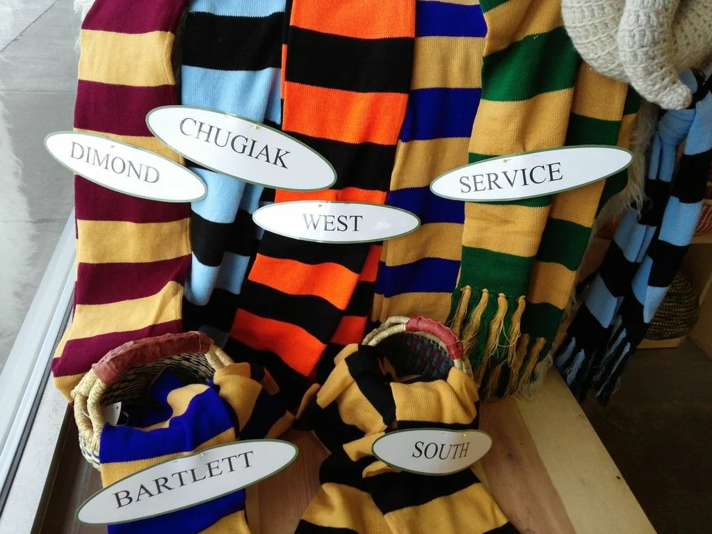 Alpaca School Spirit Scarves
