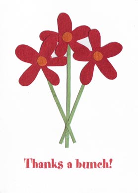 Give thanks with this cute card made by Cards from Africa in Rwanda