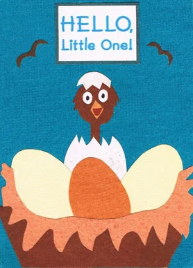 Welcome a little one into the world with this card from Cards from Africa in Rwanda