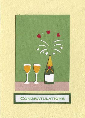 Congratulate a happy couple with this card from Cards from Africa in Rwanda