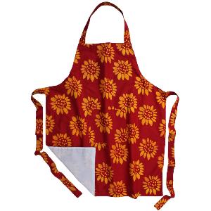 Colorful apron from Global Mamas in Malawi , it's available in reversible as well