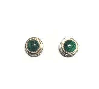 Sterling Silver stud earrings made in Nepal by Ganesh Himal