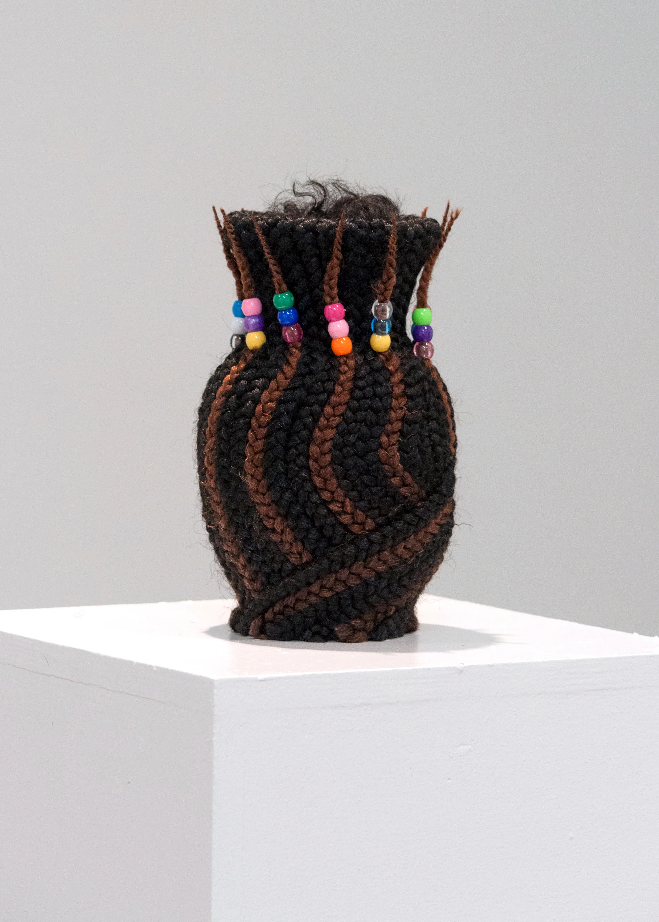 Box Braid Vase, 2017