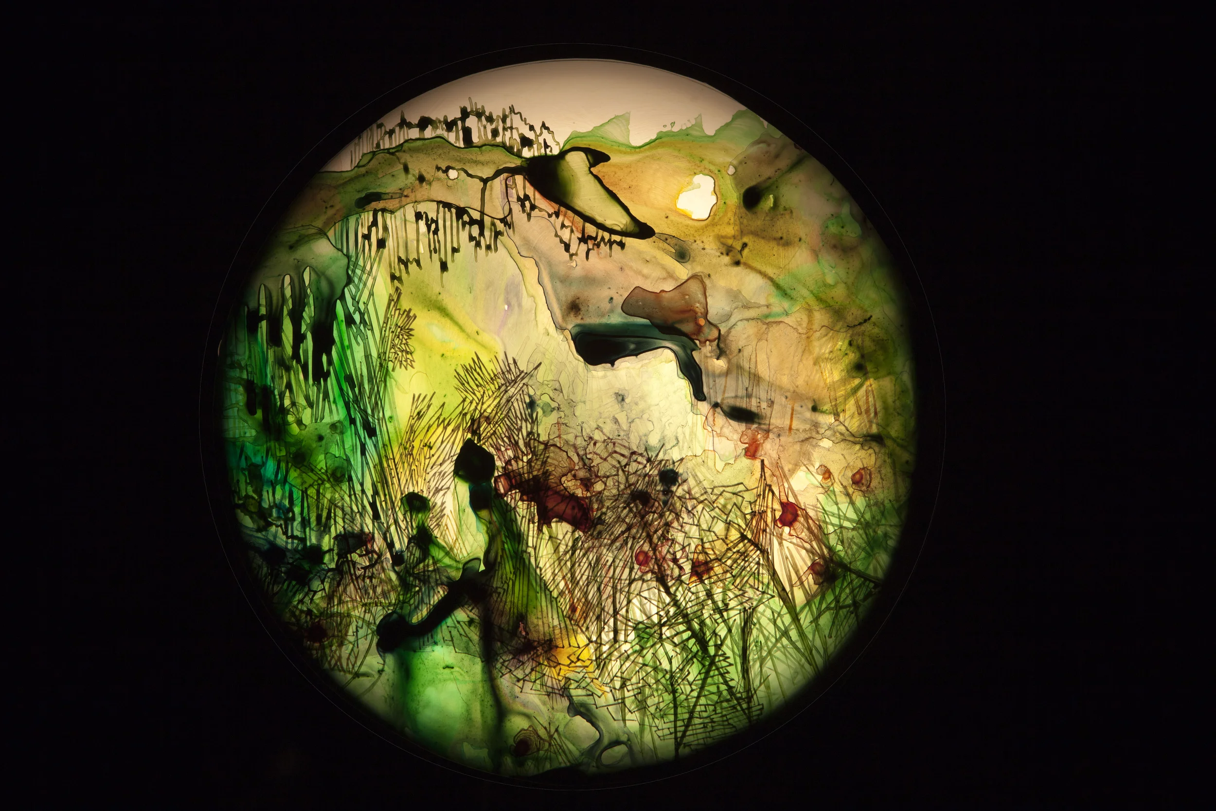 Wood between the worlds (detail)