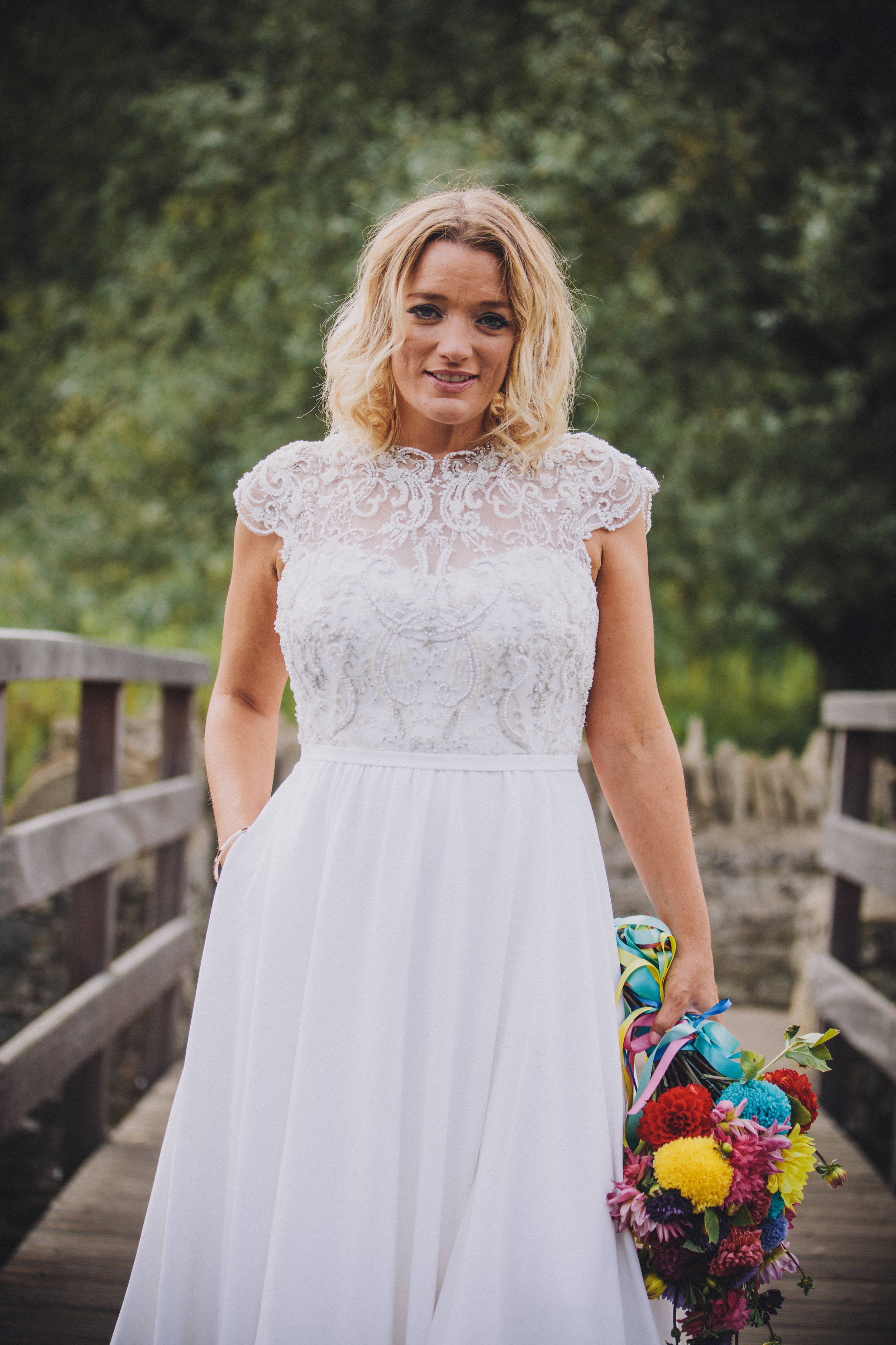 Bespoke wedding dress 