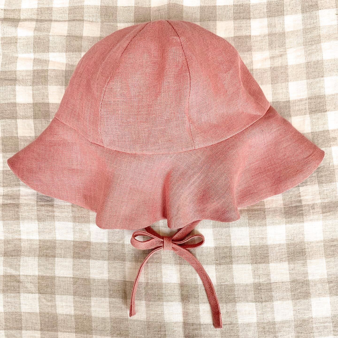 It&rsquo;s not the weather for it in the UK but it&rsquo;s always summer somewhere! Kids floppy hat pdf sewing pattern available now - link in bio 
.
.
.
.
#littlethingsstitchco #littlethingsstitchcopatterns #pdfpattern #pdfsewingpattern #simplesewin