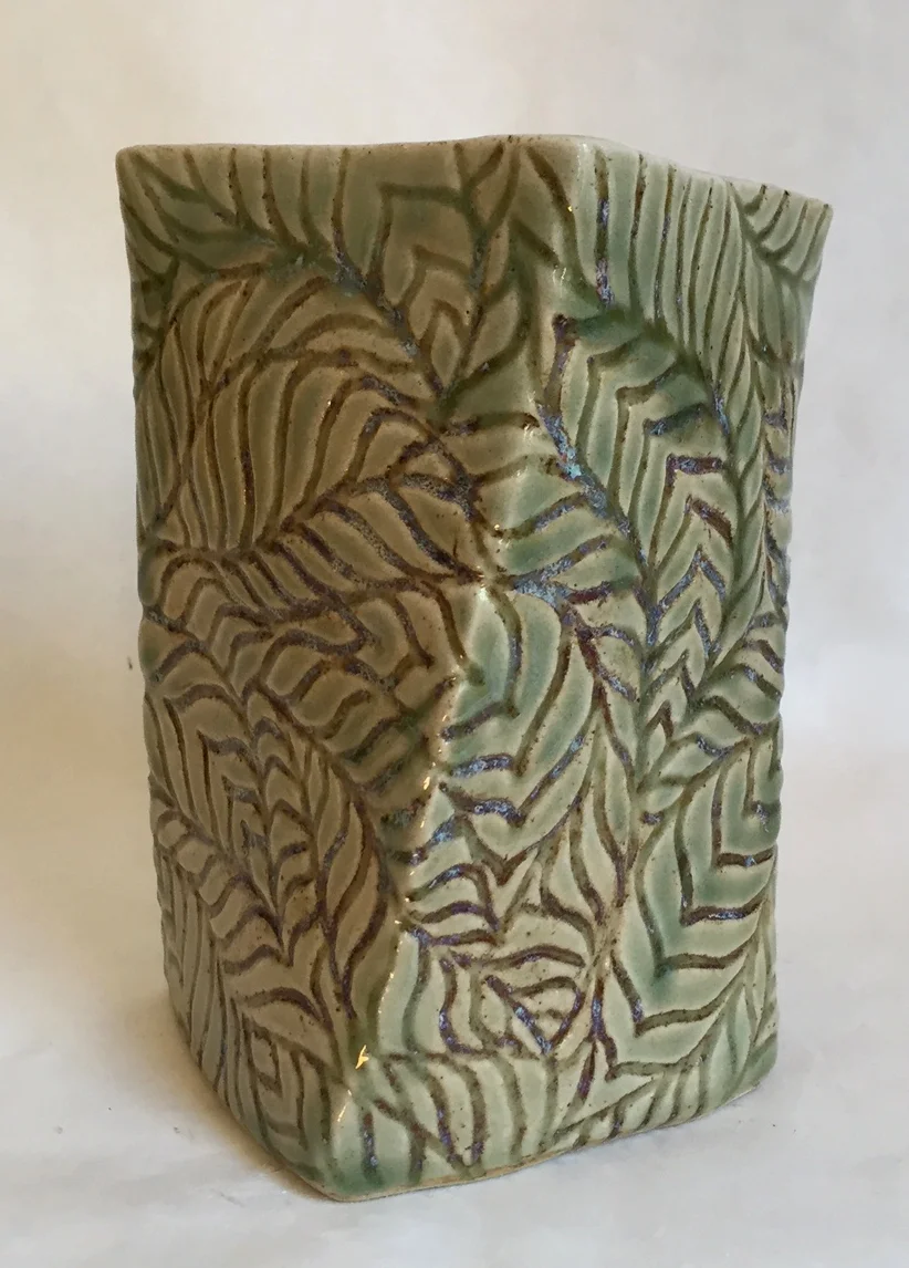 Twisted Square Vase