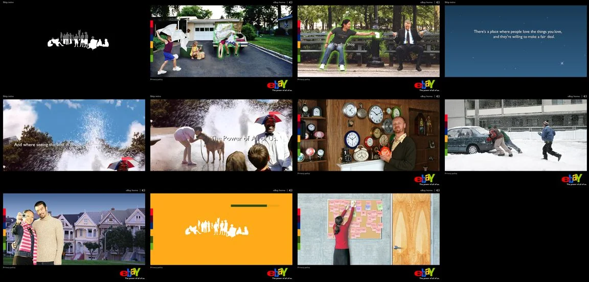 Ebay ROLE: Designer Clent: Ebay Agency: WDDG