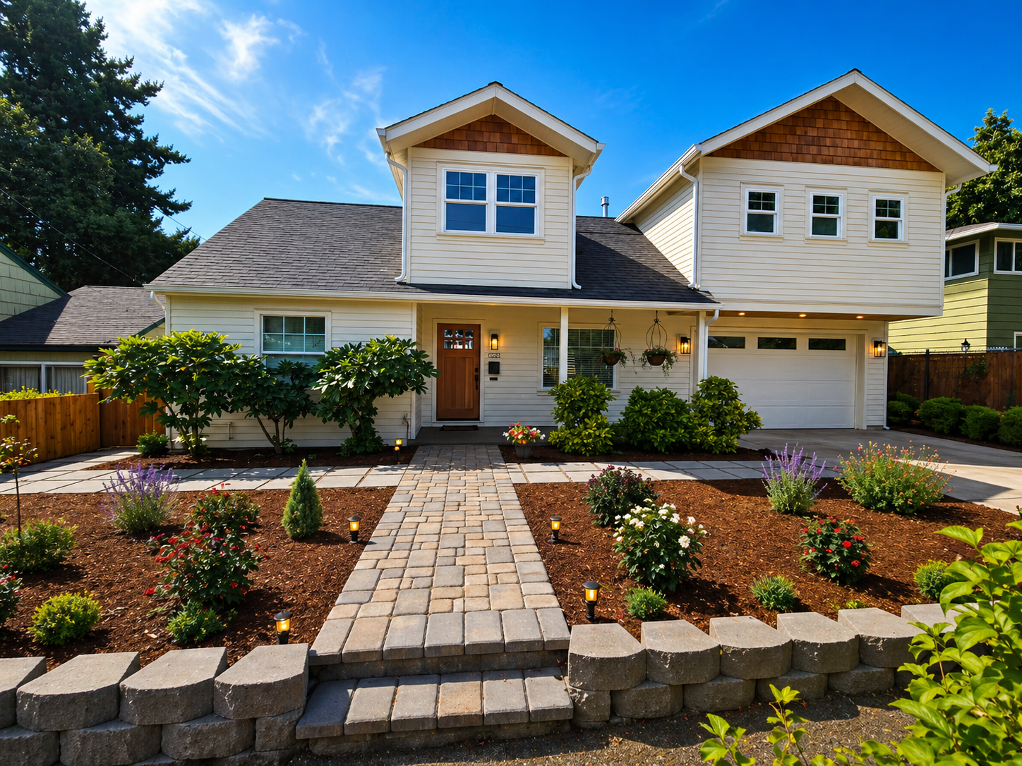 SE Portland whole home addition and garage expansion completed by Rip City Construction and Remodeling