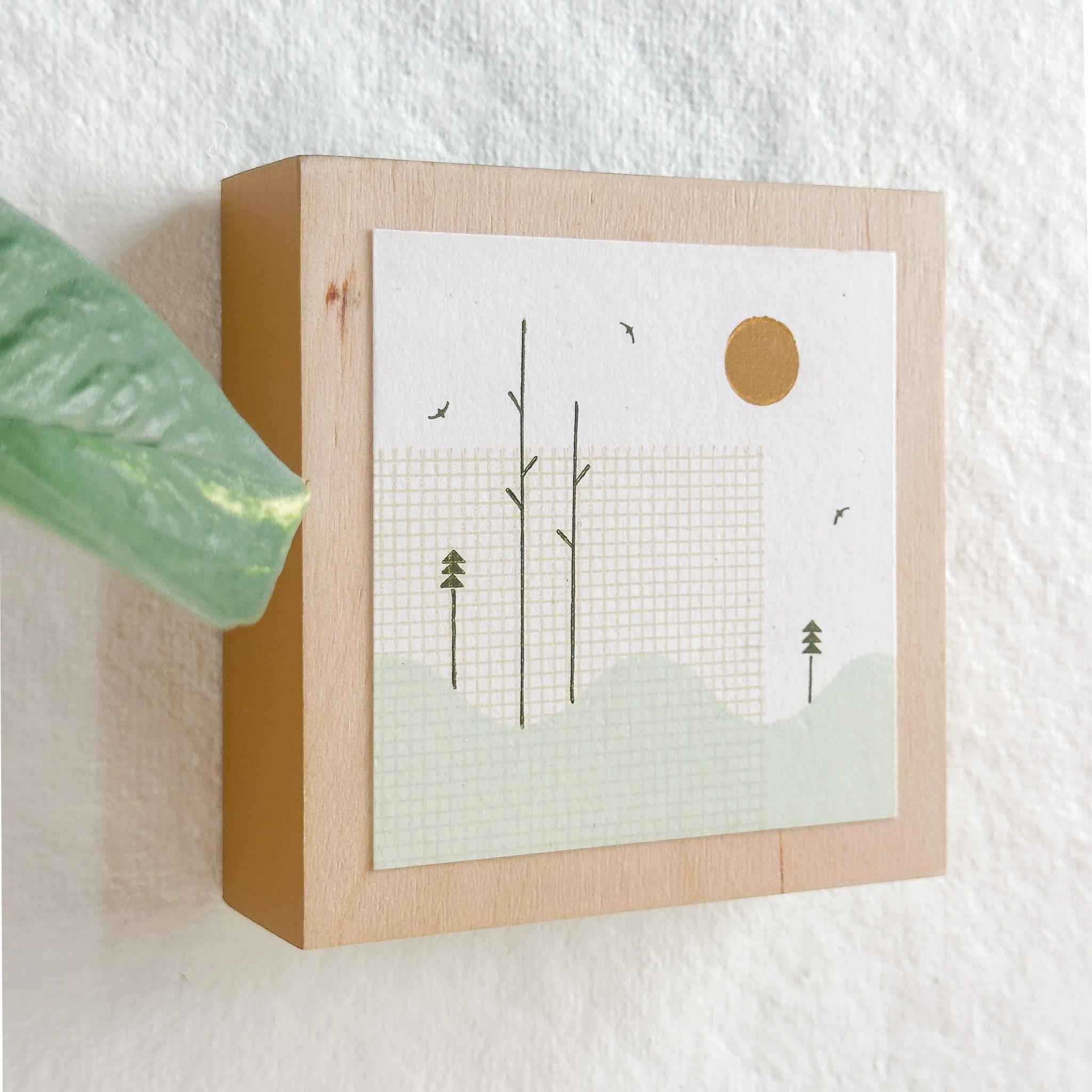 5" Wood Panel Print 09