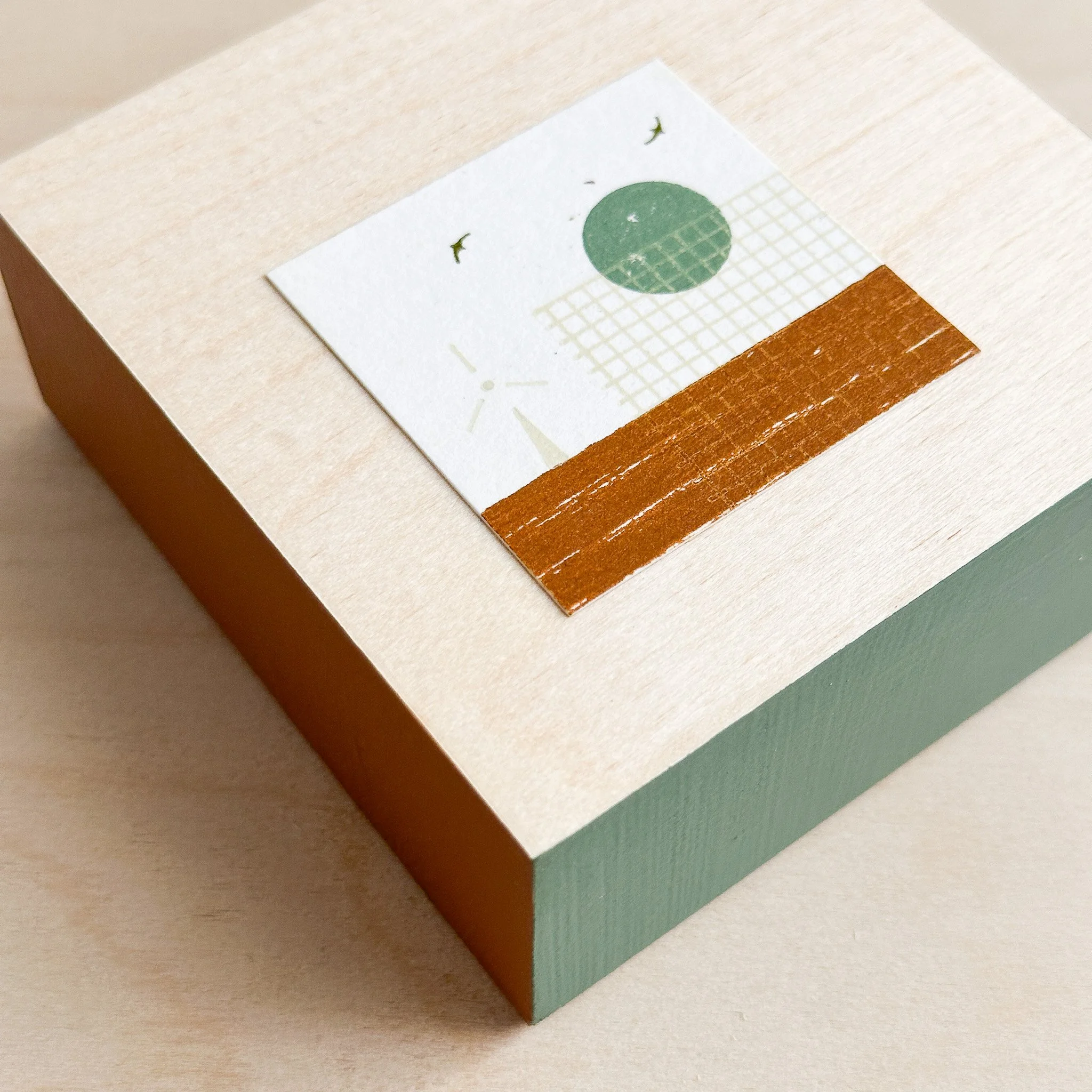 4" Wood Panel Print 04