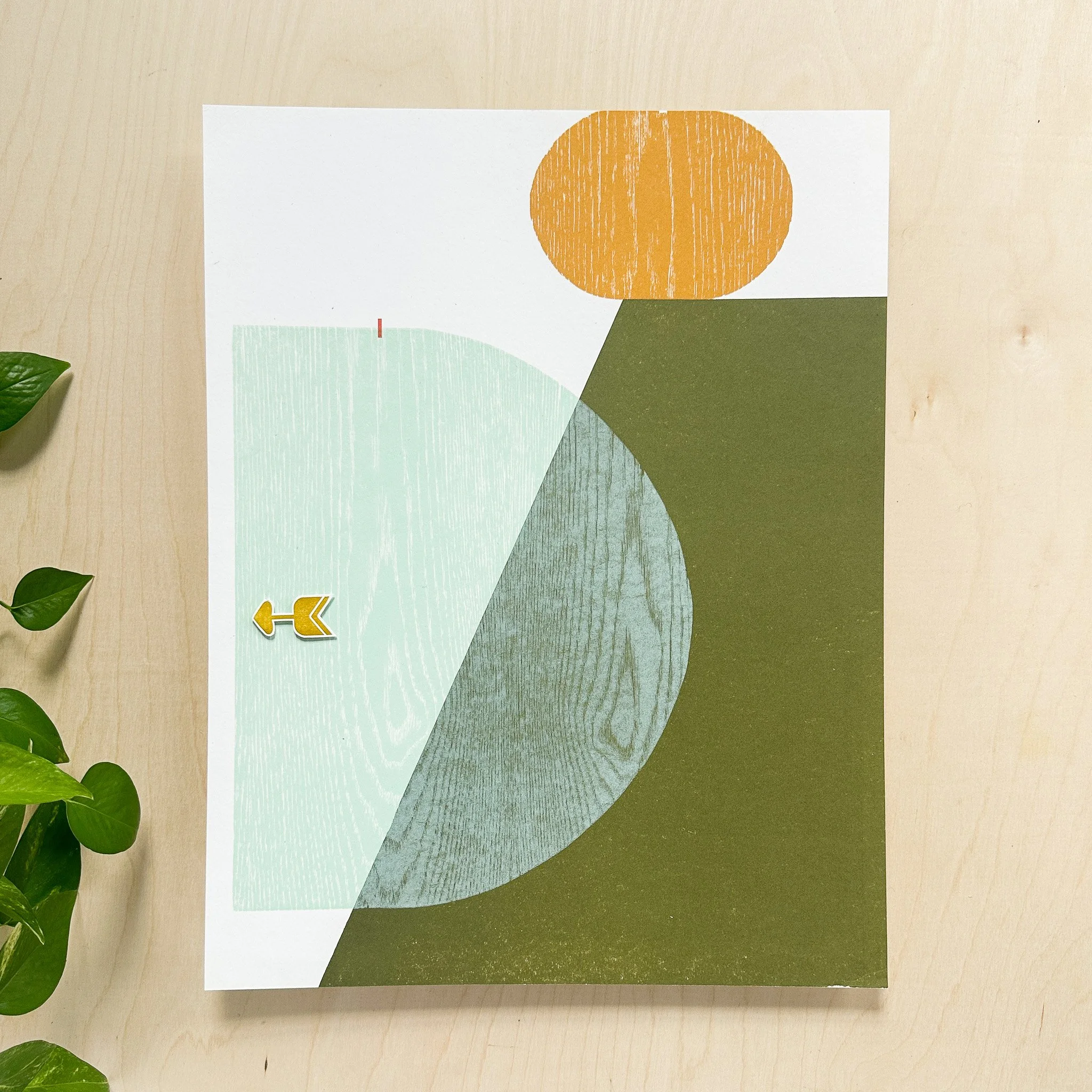 MILES 700-800: Boulders 14 X 18" Print SECONDS 03