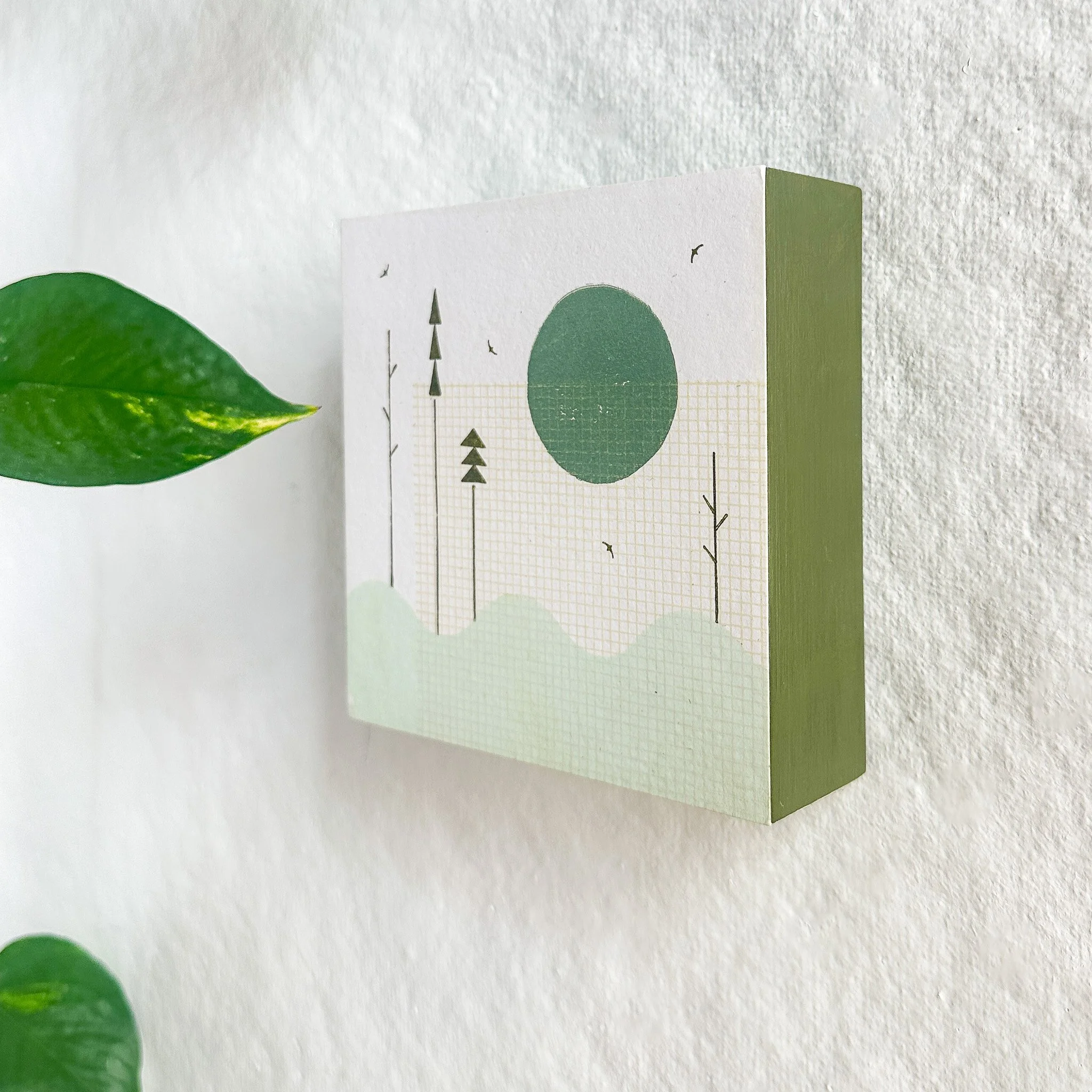 5" Wood Panel Print 04