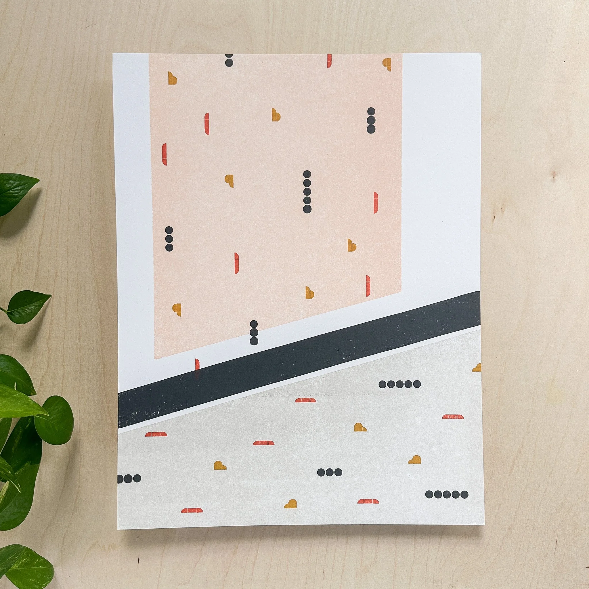 MILES 400-500: Critter Crossing 14 X 18" Print SECONDS 01