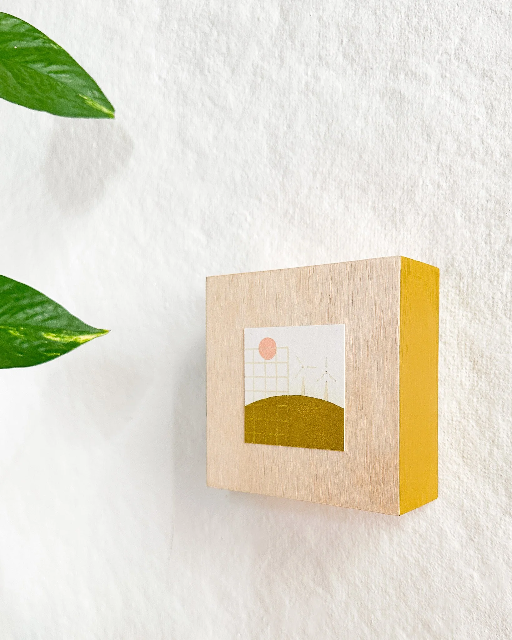 4" Wood Panel Print 06