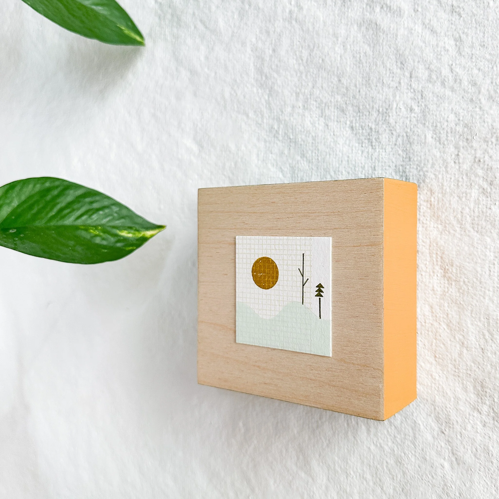 4" Wood Panel Print 01