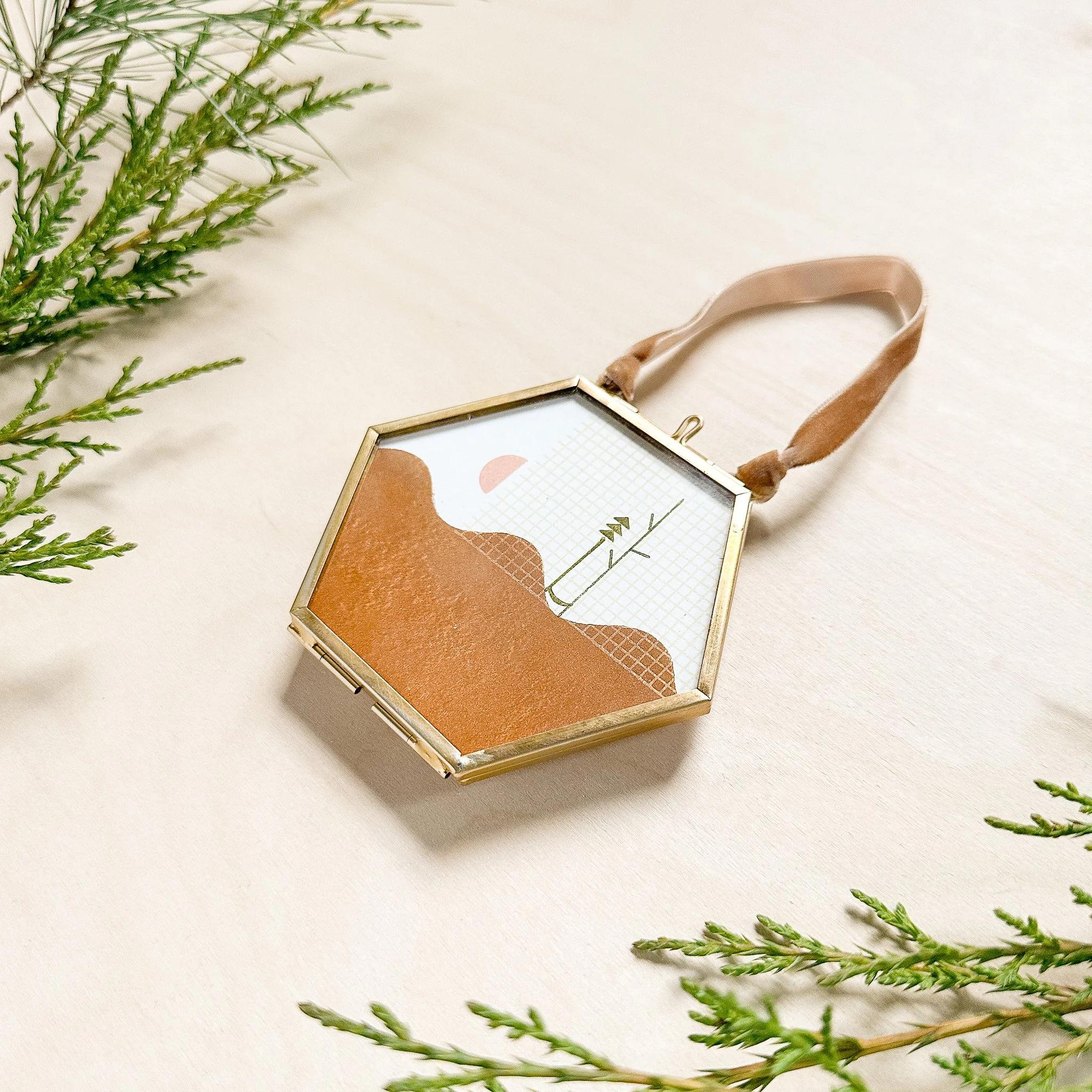 Block Printing Ornaments Workshop 12/10/26