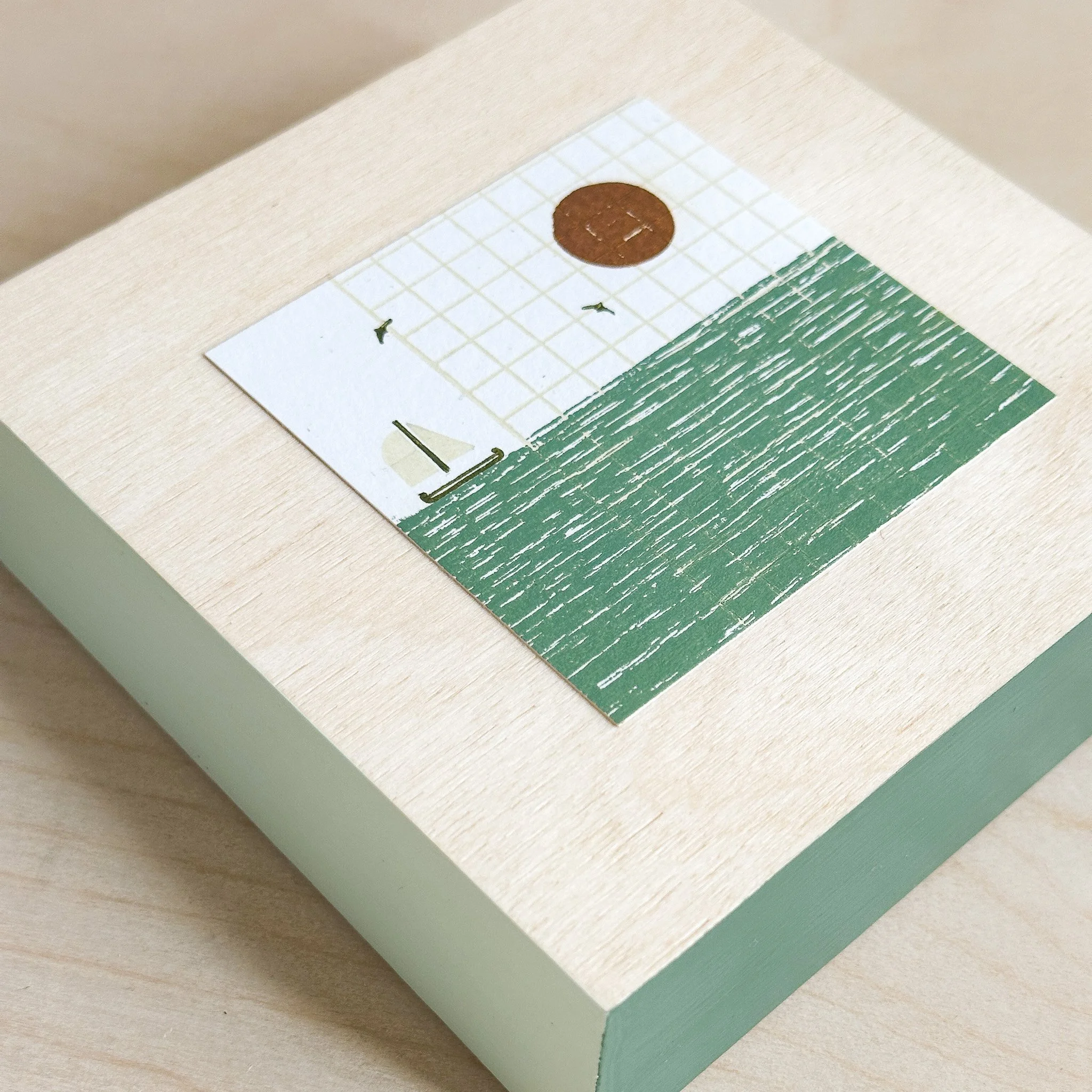 5" Wood Panel Print 05