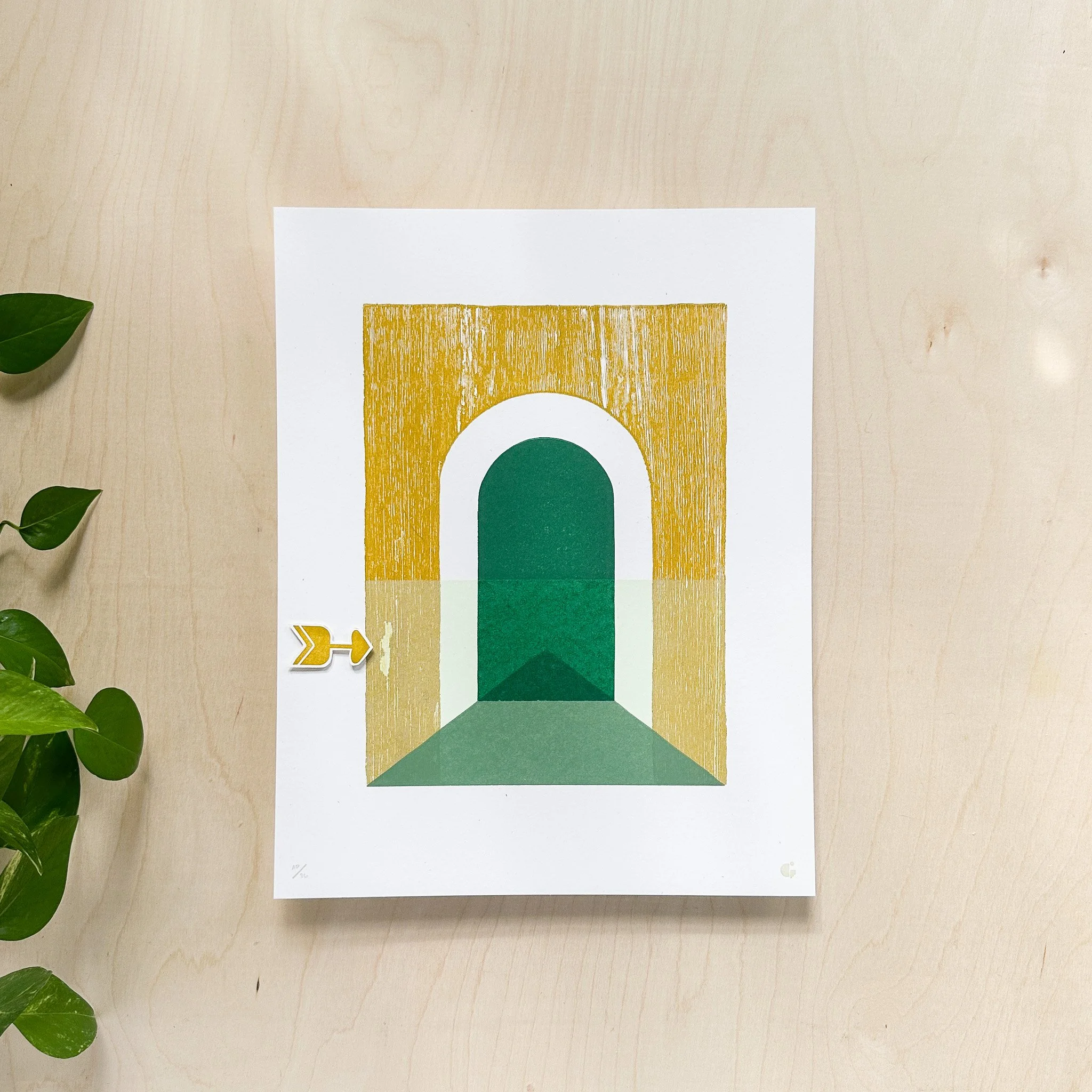 11 x 14" Key to the Forest Print SECONDS 05