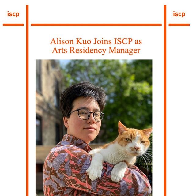 The 🐈&rsquo;s out of the 👜, I&rsquo;m so excited and honored to share that I&rsquo;m now the Arts Residency Manager at the @iscp_nyc ! I&rsquo;ll be following in the footsteps of @kariconte whom I&rsquo;ve long admired for her thoughtful curation a