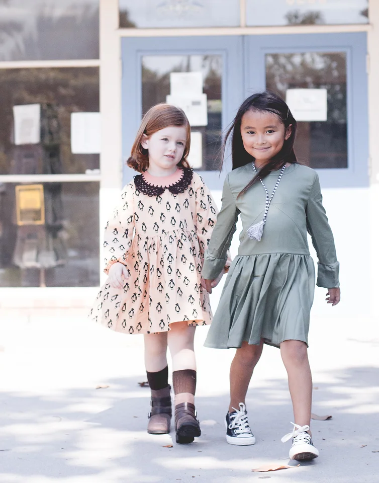On Lilly: Dress Mini Rodini , Necklace Paade