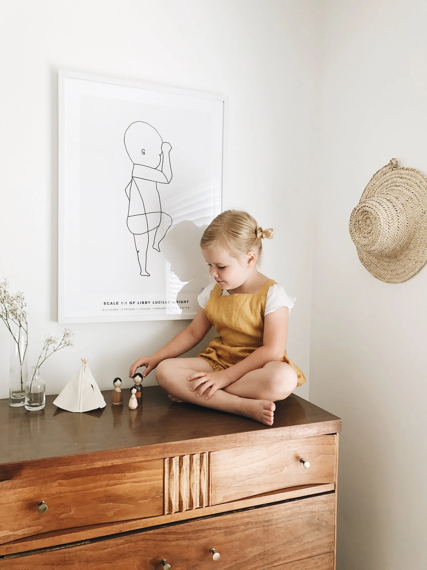 Goose Grease: Hand-crafted, & Hand-painted Wooden Peg Dolls | @EstherWright_