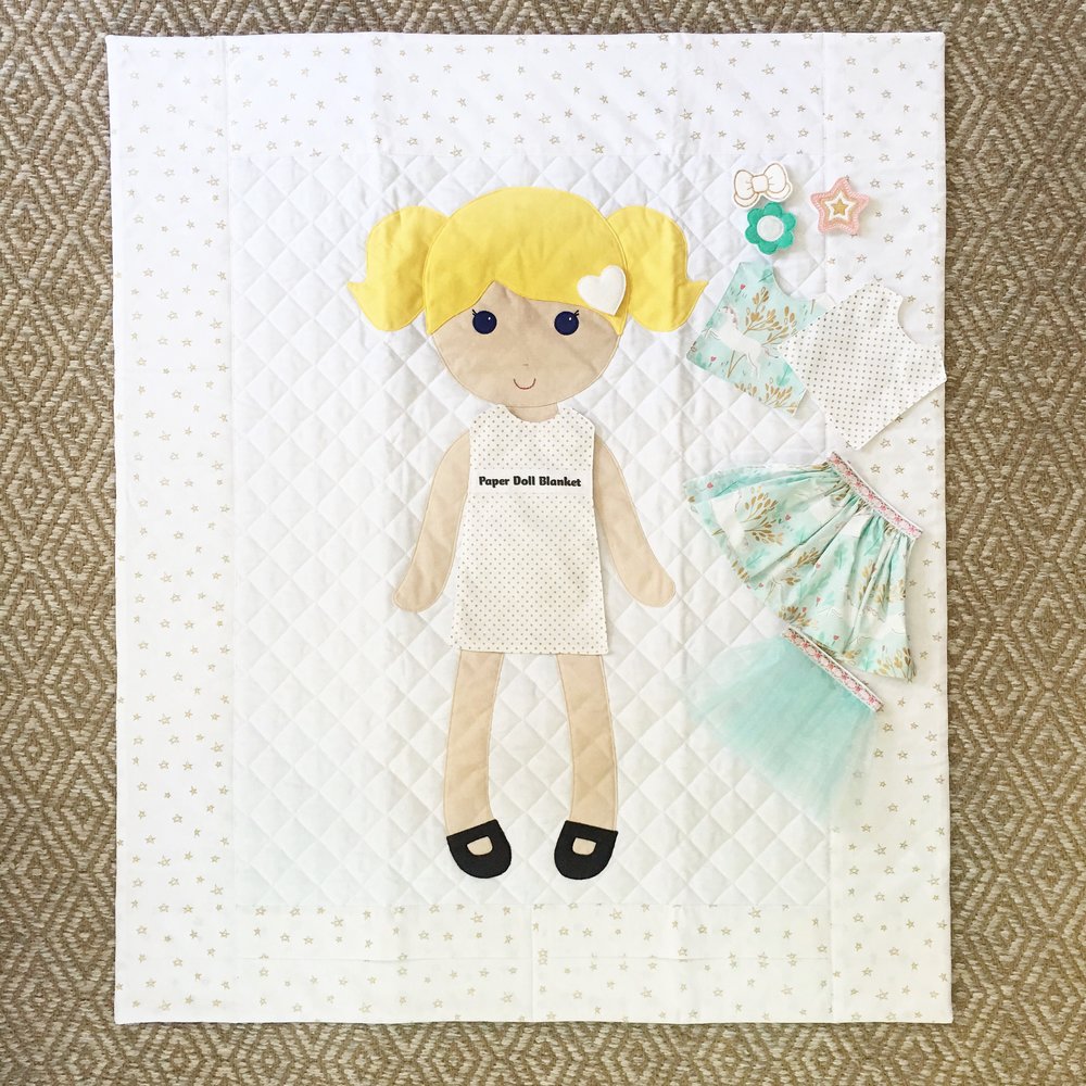 Paper Doll Blanket A Blanket
