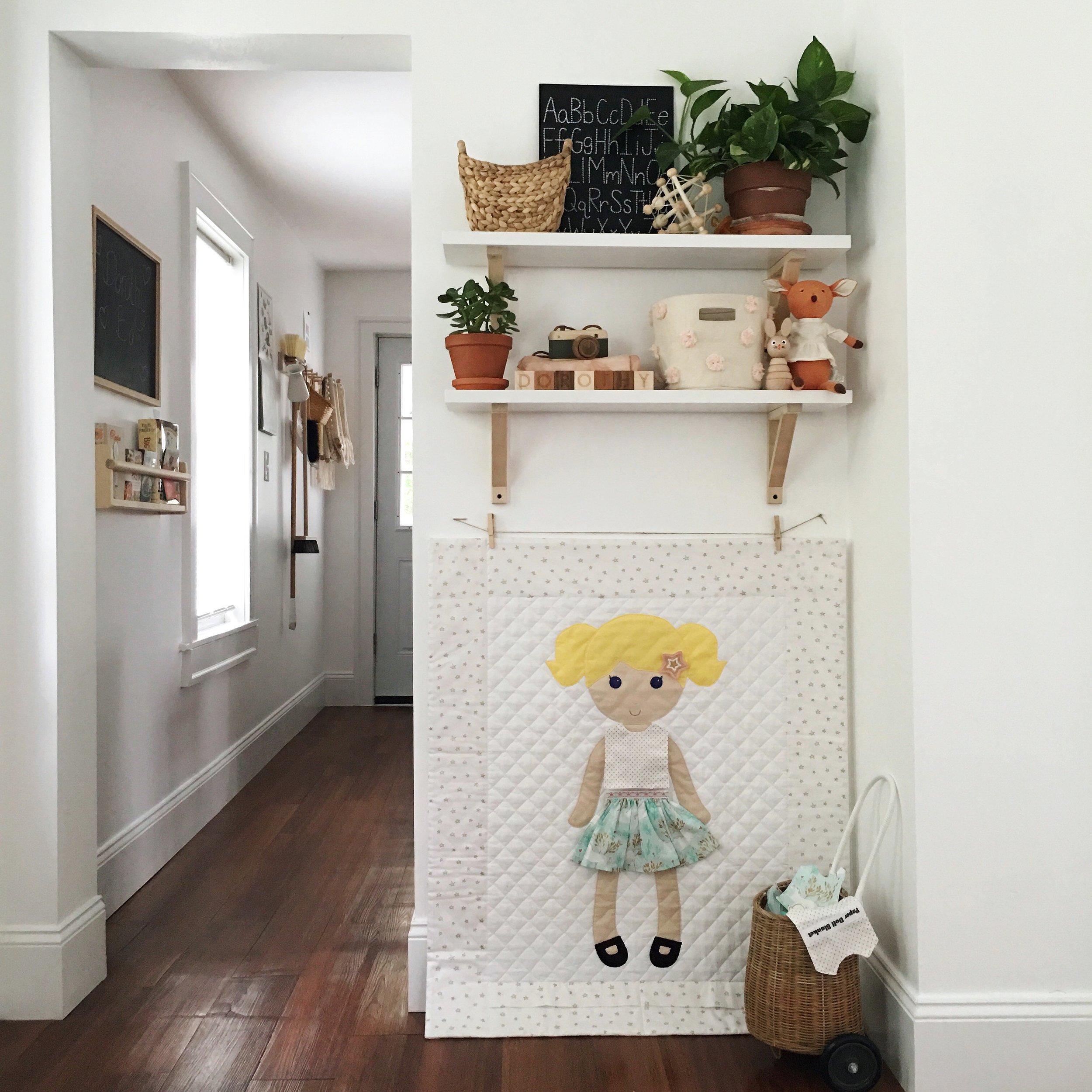 Paper Doll Blanket: A blanket, a toy and a cherished keepsake. 