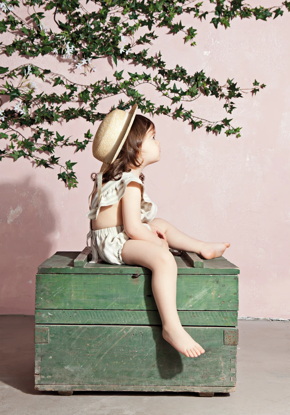 Bebe Organic Gabriella べべオーガニック ロンパース ロンパース 