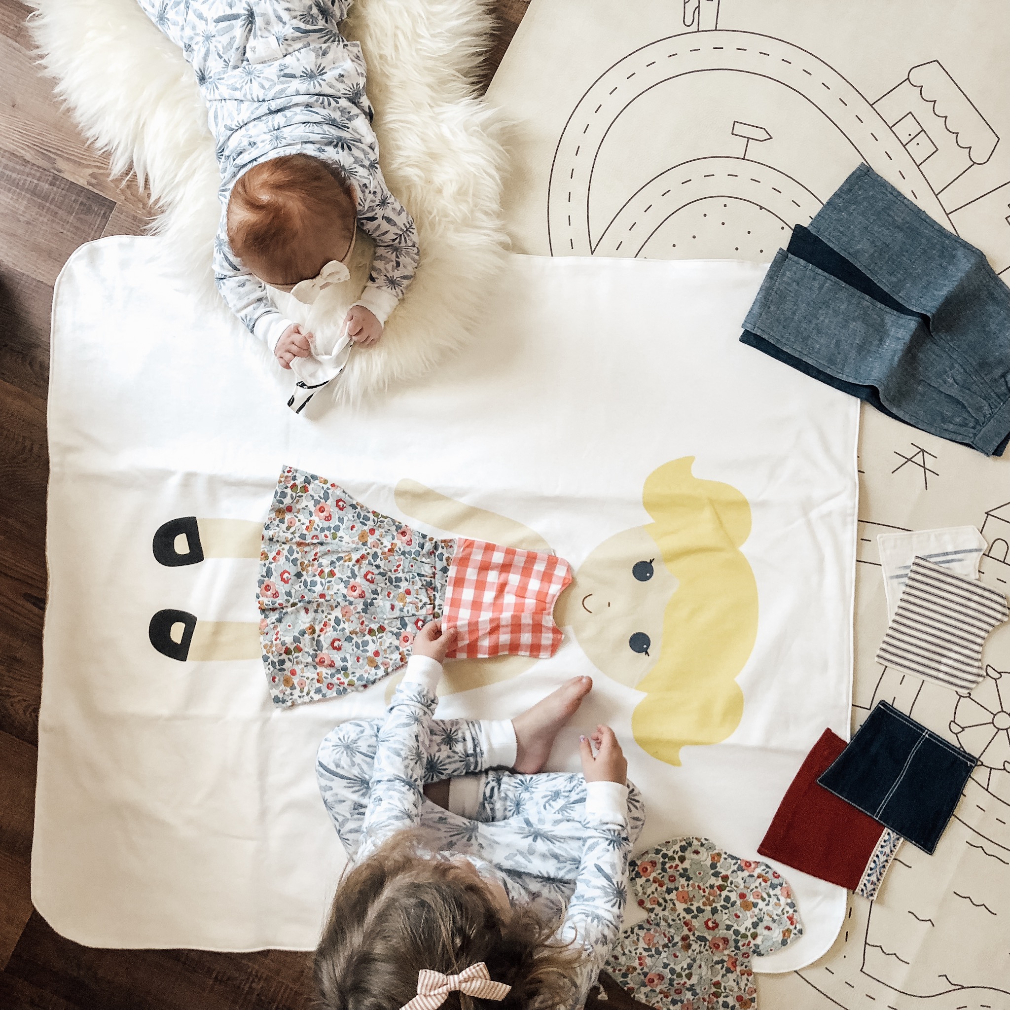 Paper Doll Blanket: A blanket, a toy, and a cherished keepsake all