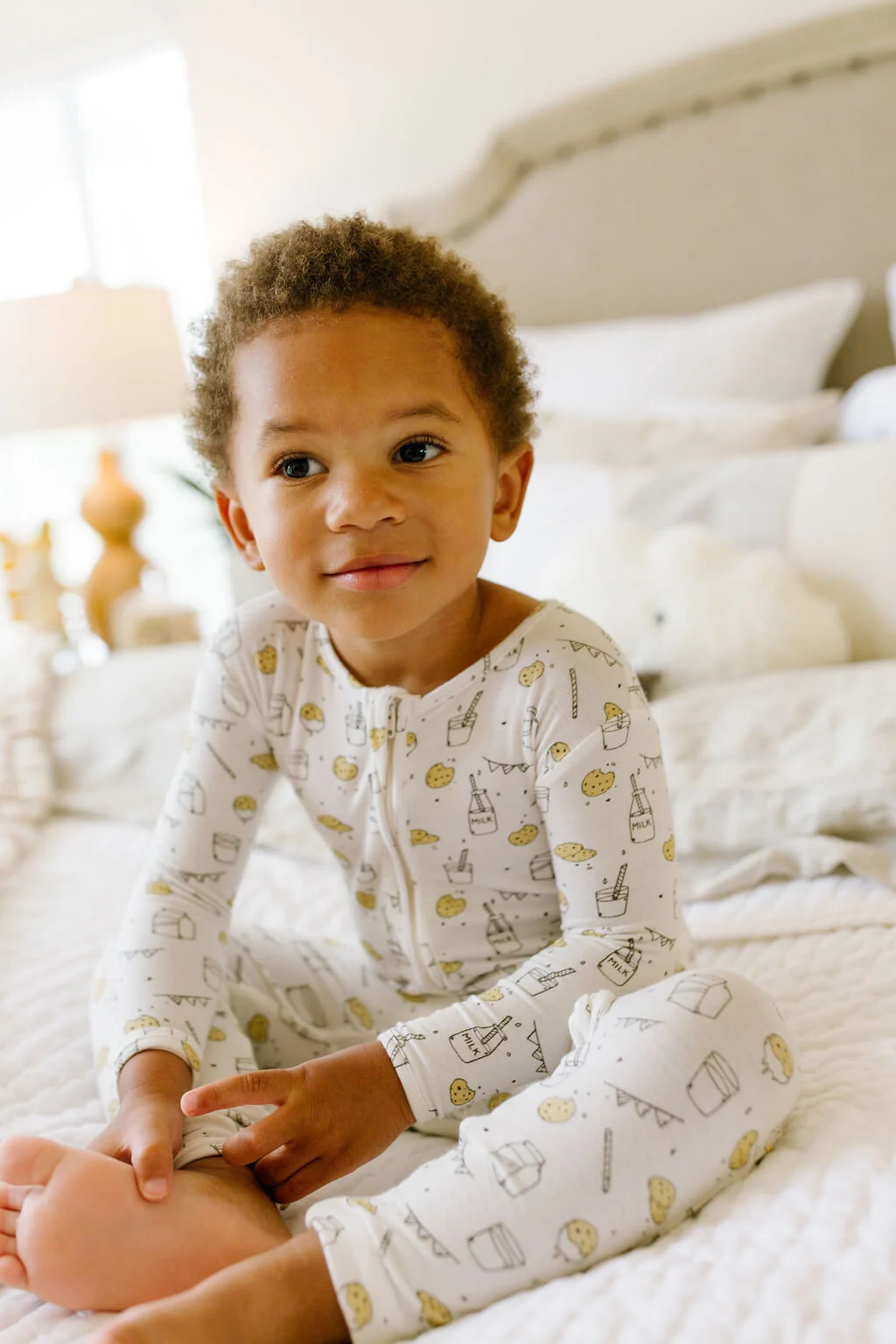 Bellabu Bear Baby Pajamas Organic Eco friendly Bamboo Baby