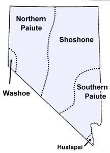 Nevada Tribe Map