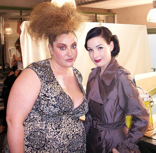 Velvet d'Amour & Dita von Teese