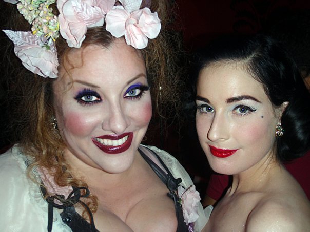 Velvet d'Amour & Dita von Teese