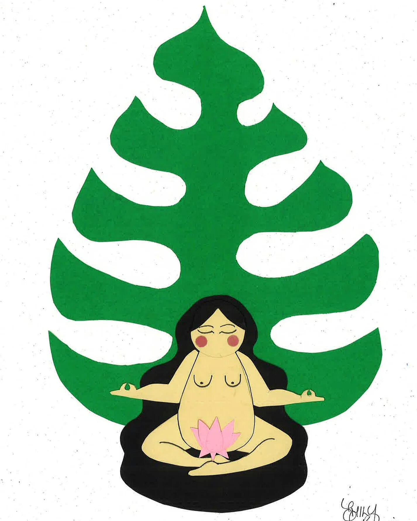 First Nations Artist Emily Kaboni's Endearing Illustrations Inspire Body Positivity.