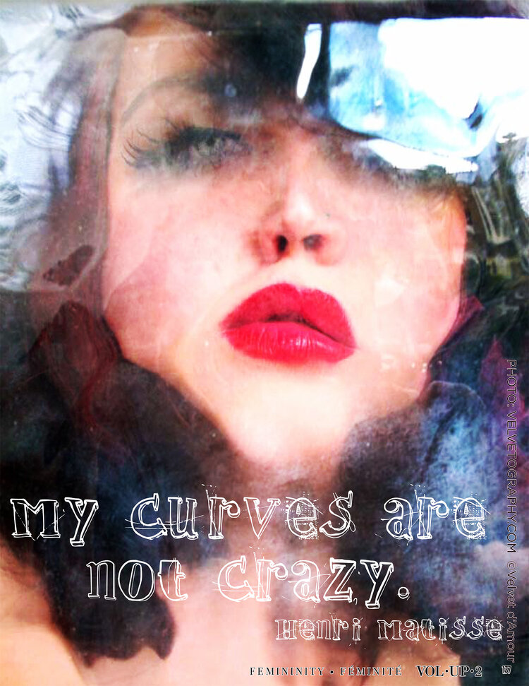 My Curves are Not Crazy Photos by Velvet d'Amour — VOL•UP•2
