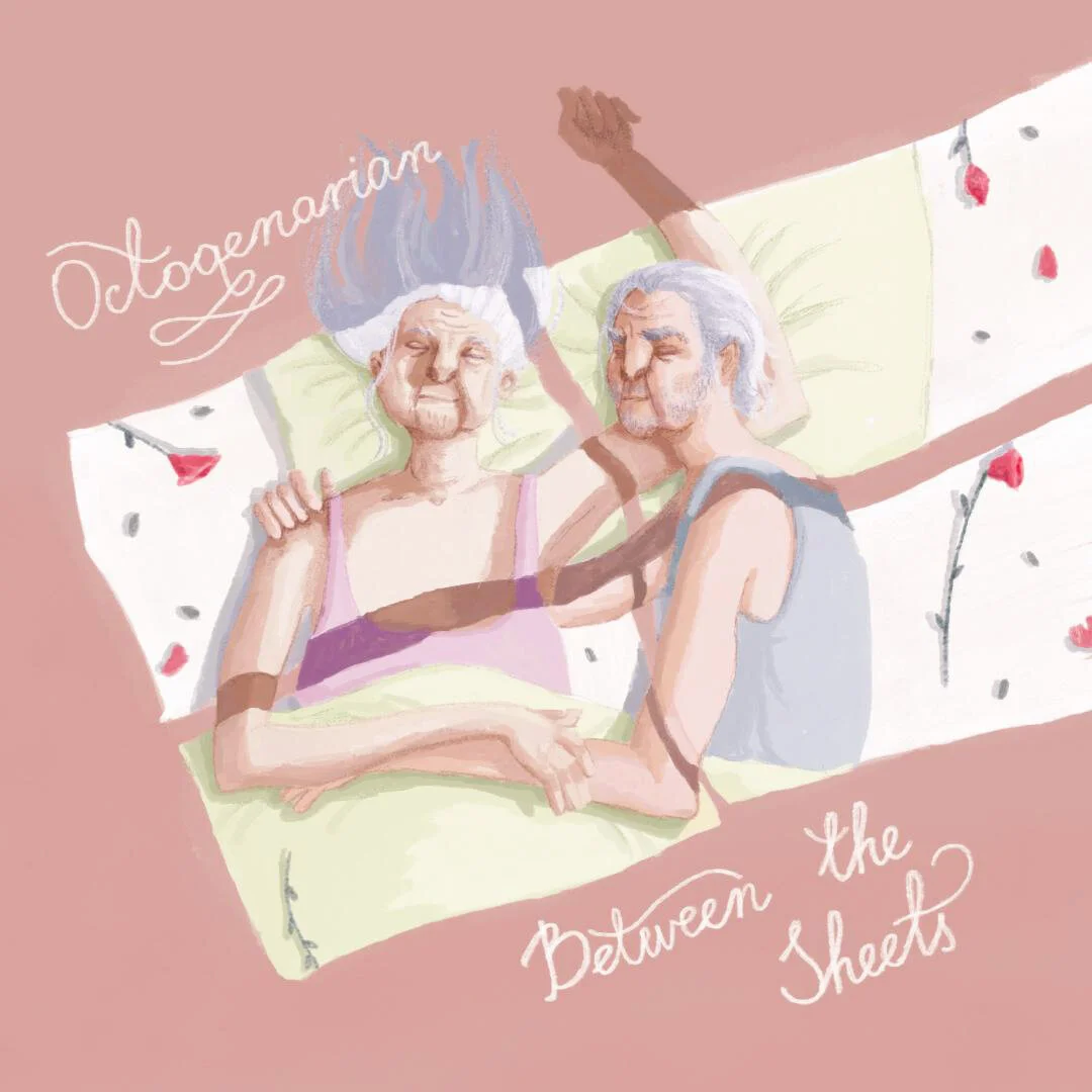 Octogenarian Between the Sheets by Alma Saddi 