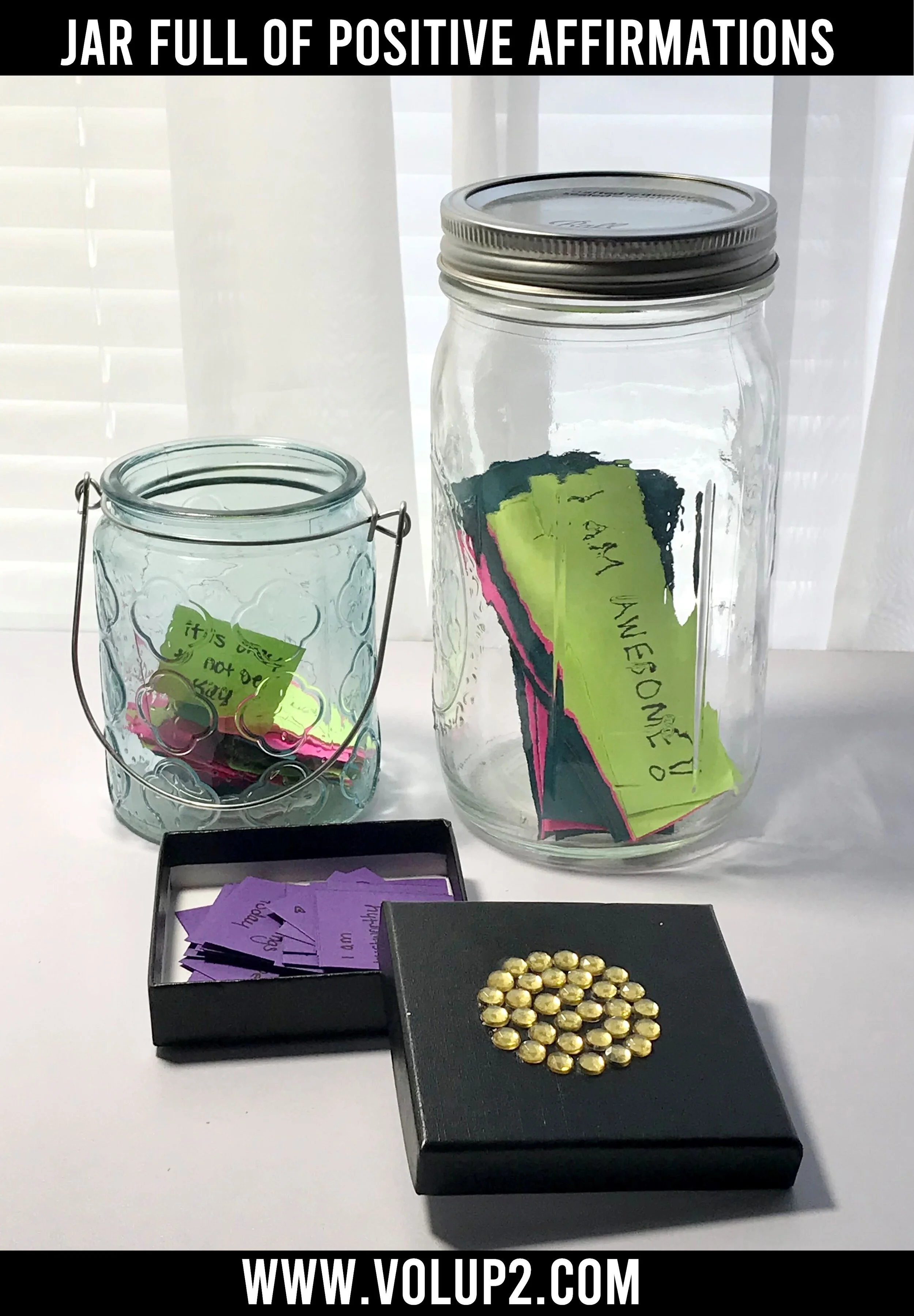 Jar Full of Positive Affirmations by Gabrielle McLean
