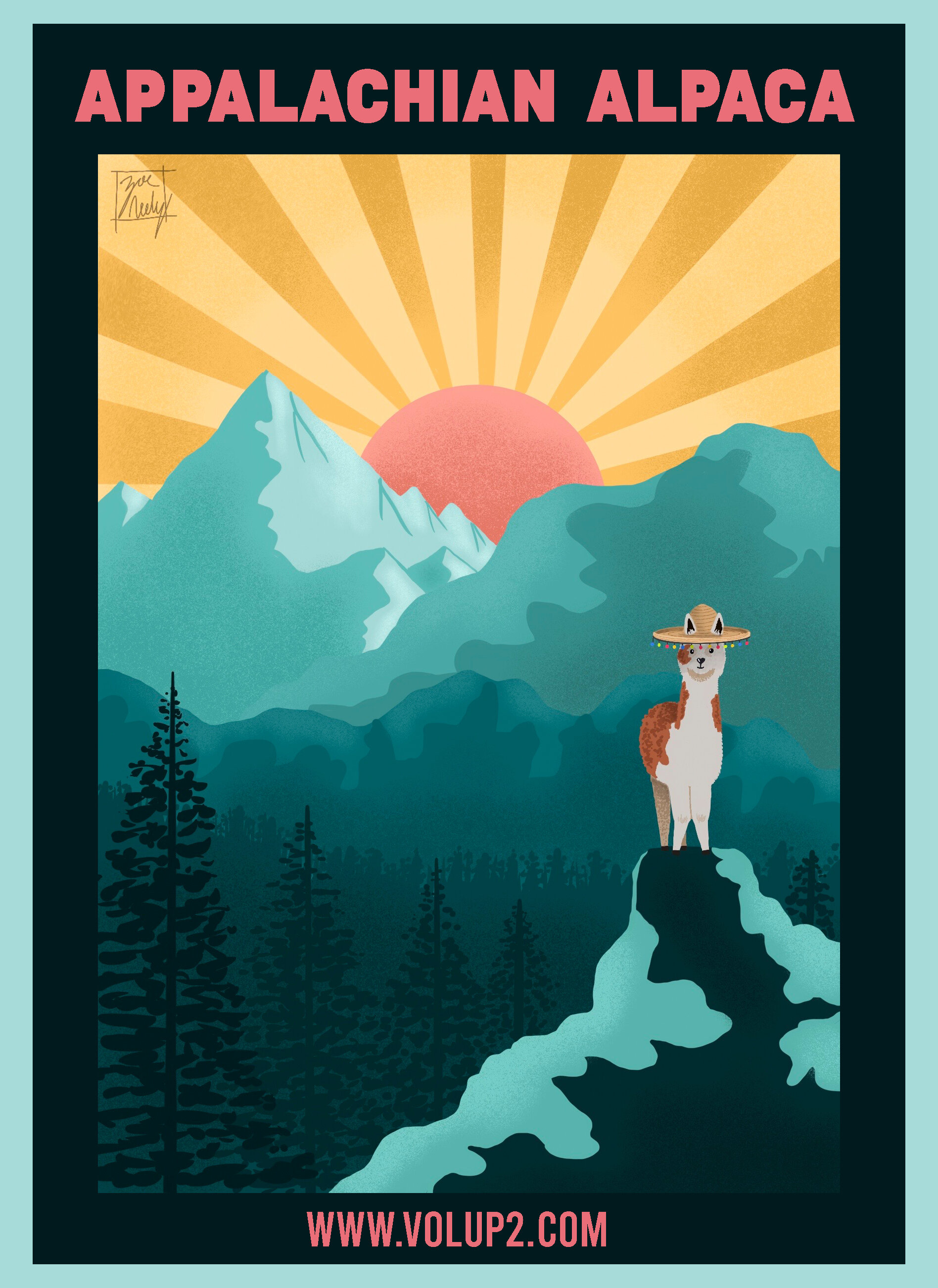 Appalachian Alpaca by Sunny Sunshine