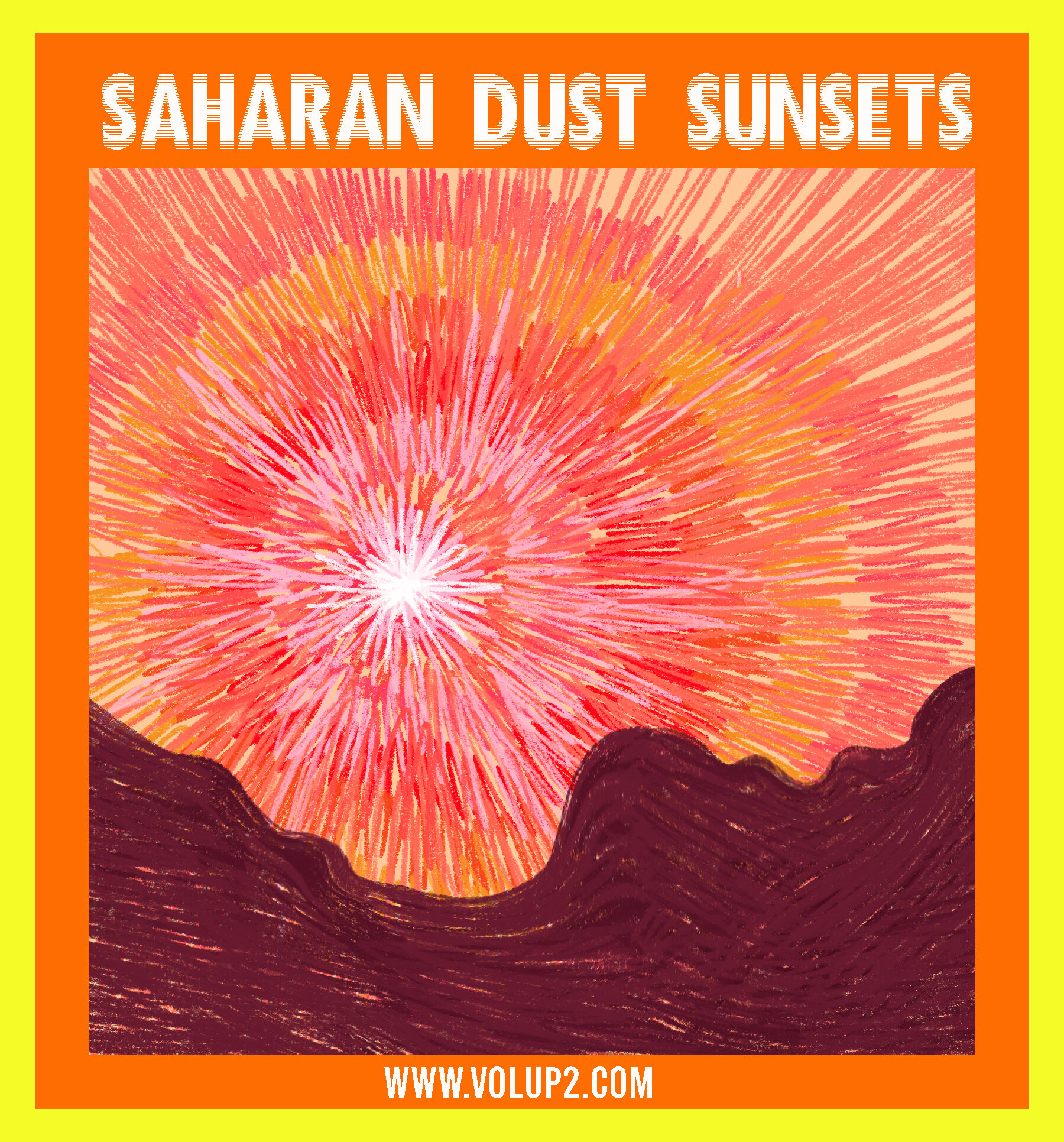 Saharan Dust Sunsets by Madison Murray
