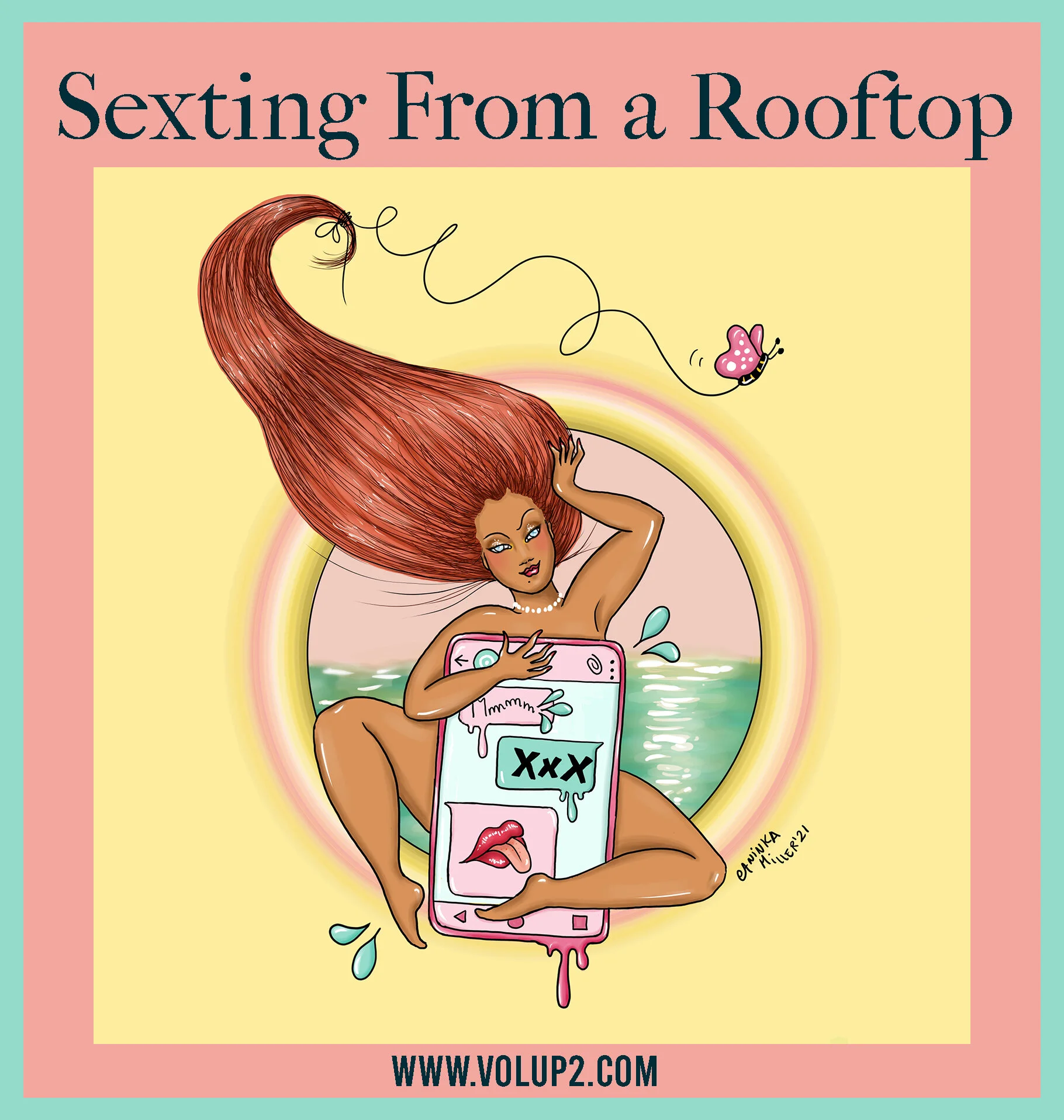 Sexting From a Rooftop by  Madison Murray