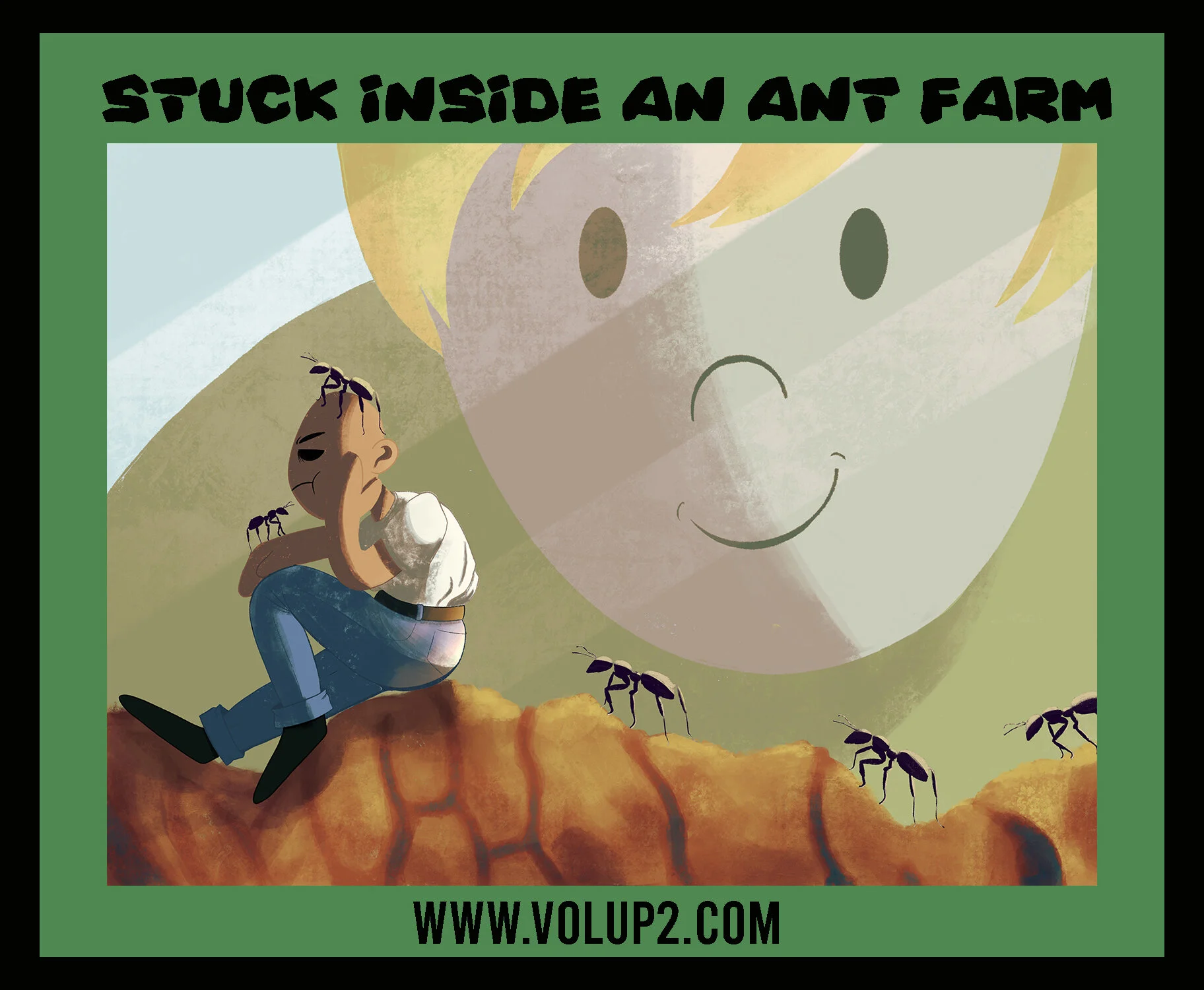 Stuck Inside An Ant Farm by Caleb Stanicar 